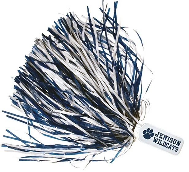 12” plastic streamers