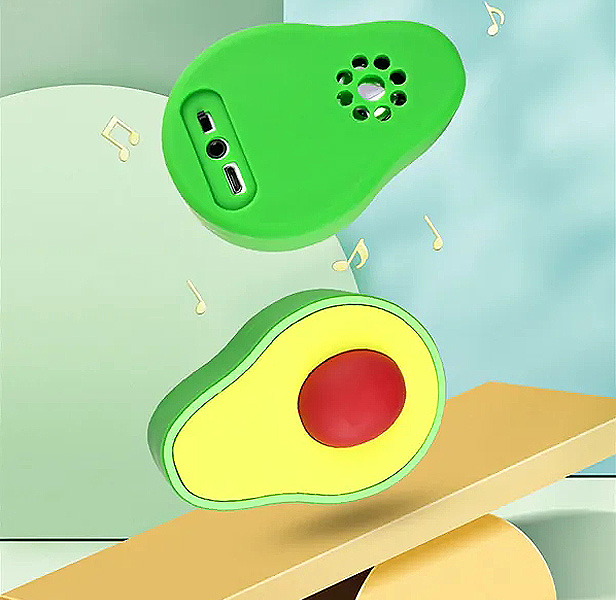 Avocado-Shaped Bluetooth Speaker