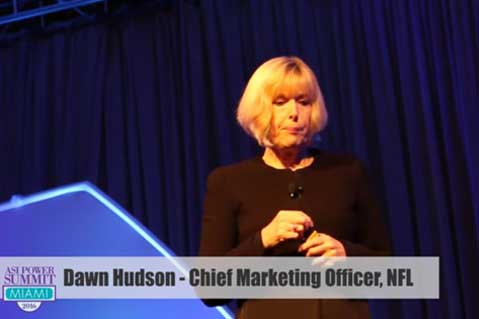 NFL Marketing Chief Delivers Power Summit Keynote