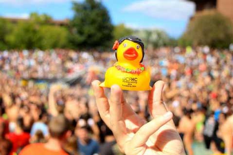 Custom Rubber Ducks Make A Splash At 'The Best College Tradition'