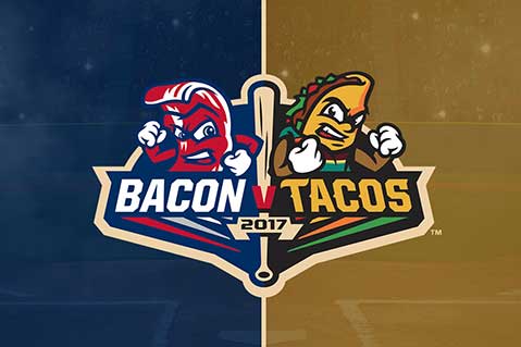 It's Bacon Vs. Tacos In Baseball's Epic Food Fight