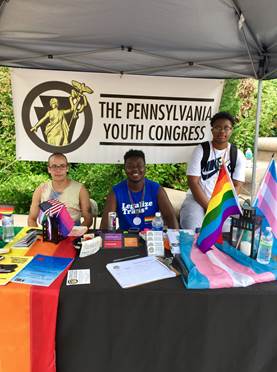 Philly Gay Pride Parade Event - Vendors, Swag & History