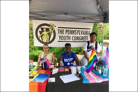 Philly Gay Pride Parade Event - Vendors, Swag & History