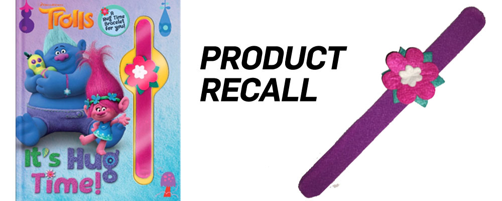 Studio Fun International Recalls Slap Bracelets