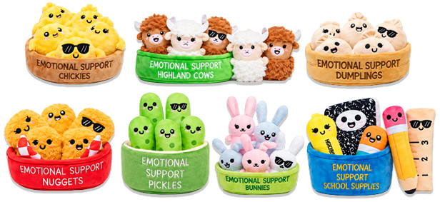 emotional support plushies