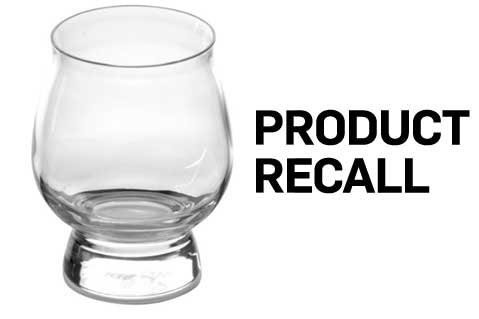 Libbey Glass Recalls Drinkware