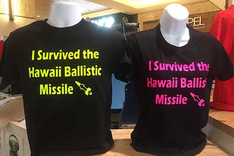 Imprinted Tees Commemorate ‘Missile Attack’