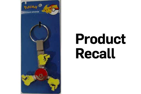 CPSC Recalls Fidget Spinner Keychains