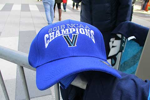 Promos Galore at Villanova Championship Parade