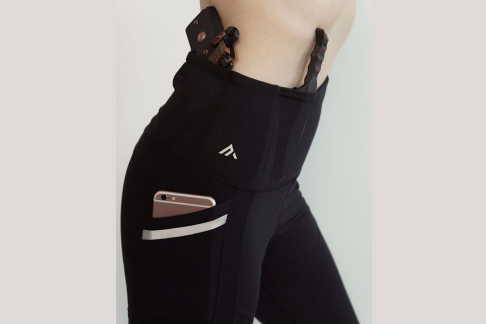 These Yoga Pants Include a Pocket For a Gun