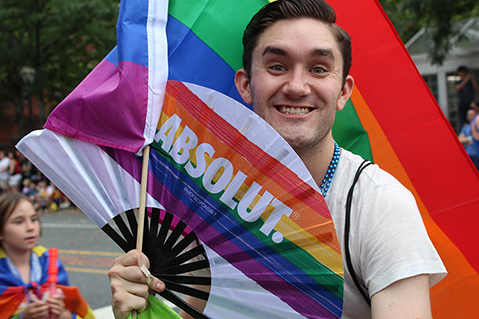 Promos Abound at Philly Pride Parade