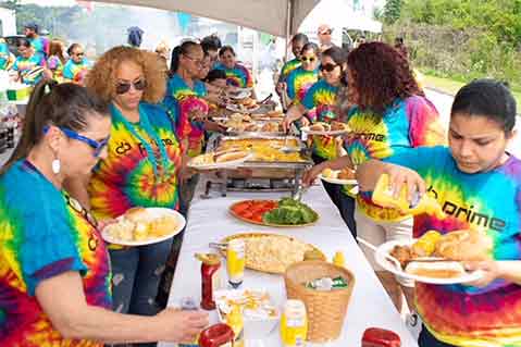 Alphaboder Prime Line Hosts Company Summer Picnics