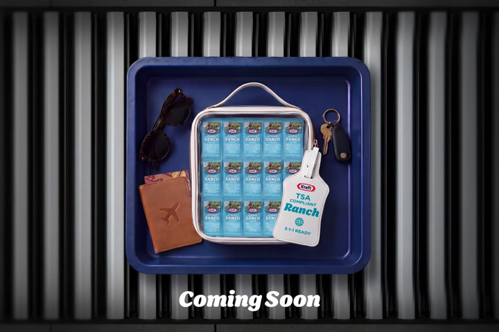 Kraft Announces TSA-Friendly Ranch Kits in Response to Viral Social Media Trend