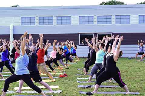 Geiger’s ‘#Promoyoga’ Motivates Employees, Supports Veterans