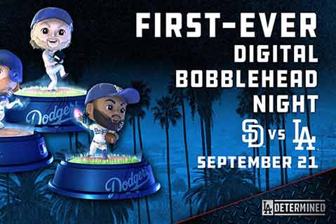 Dodgers To Make Crypto, Sports History With Digital Bobblehead