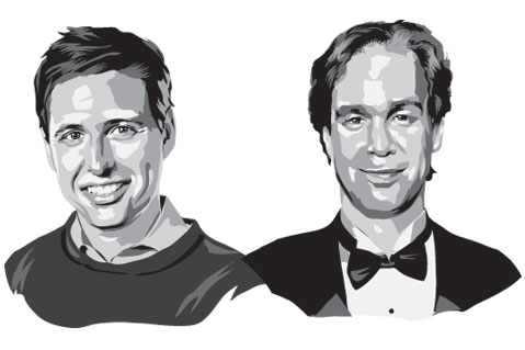 illustrations of Lance Stier and David Miller