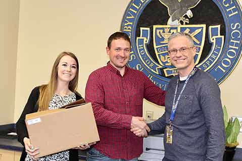 Shepenco Donates Pencils to Students For National Pencil Day
