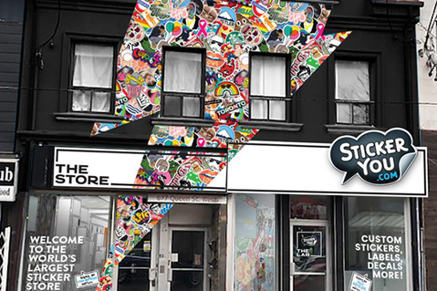 StickerYou Opening Retail Space