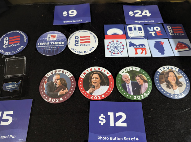 DNC buttons