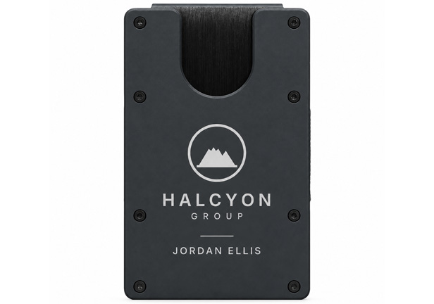 Maverick Laser-Engraved Aluminum Wallet