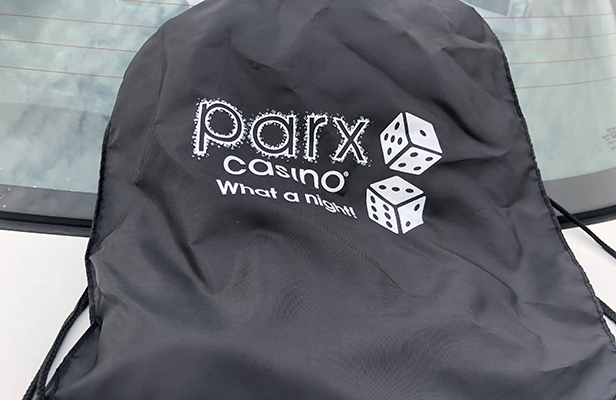 parx casino bag