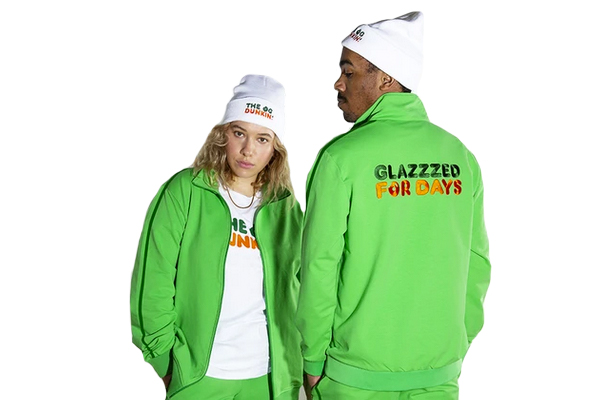 Dunkin’ x Snoop Glazzzed For Days tracksuit jacket and pants