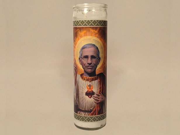 Dr. Fauci prayer candle