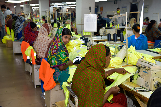 Garment workers