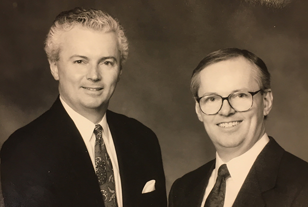 Barry Dubbs (left) and his brother Jon