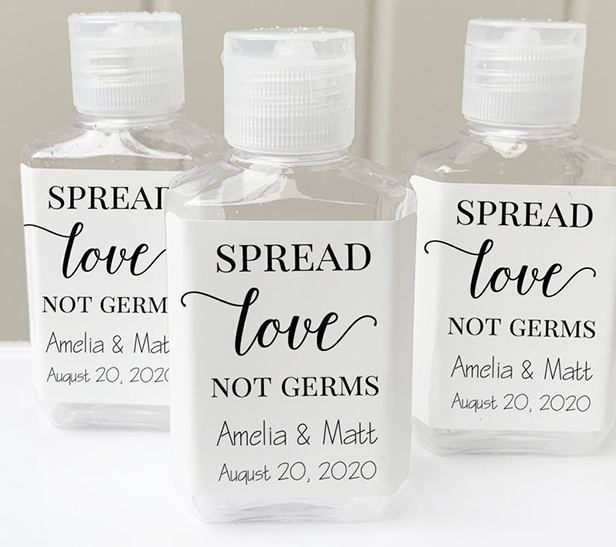 wedding sanitizer