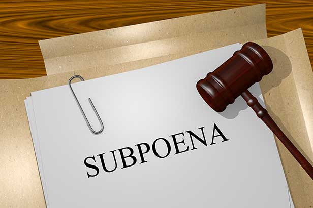 Subpoena Documents