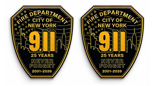 FDNY commemorative cufflinks