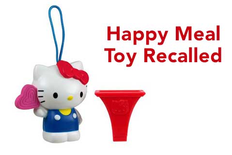 McDonald’s Recalls Promotional Toy