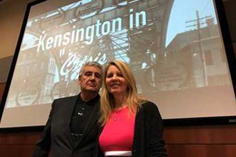 Documentary producers John Ricciutti and Jill Frechie