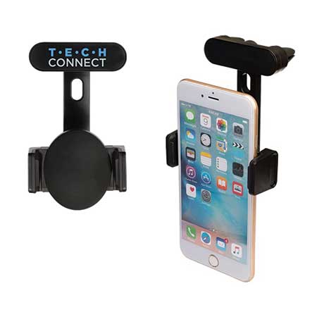 Car vent phone holder and charger