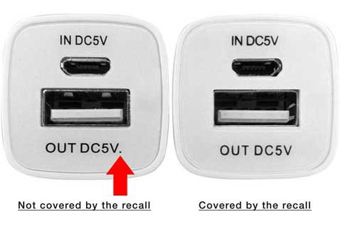 Supplier Recalls Mobile Chargers