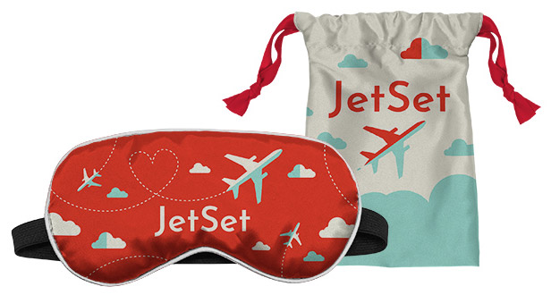 Sleep mask with case