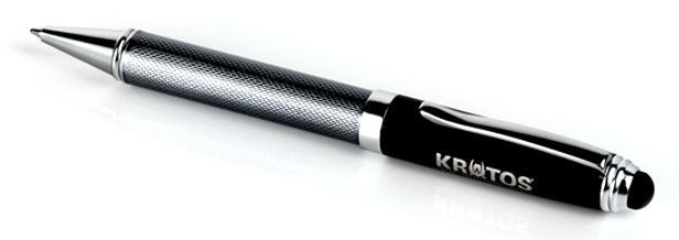 Black and silver pen