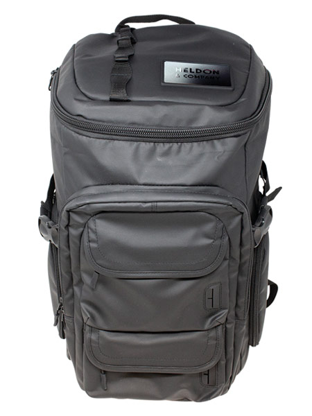 Gray waterproof explorer's back pack