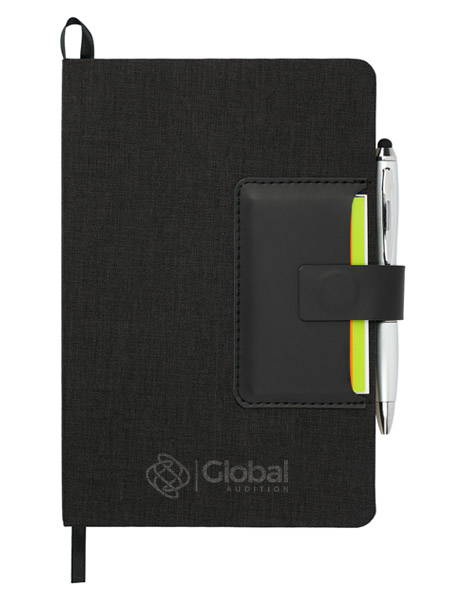 Black heather executive notebook