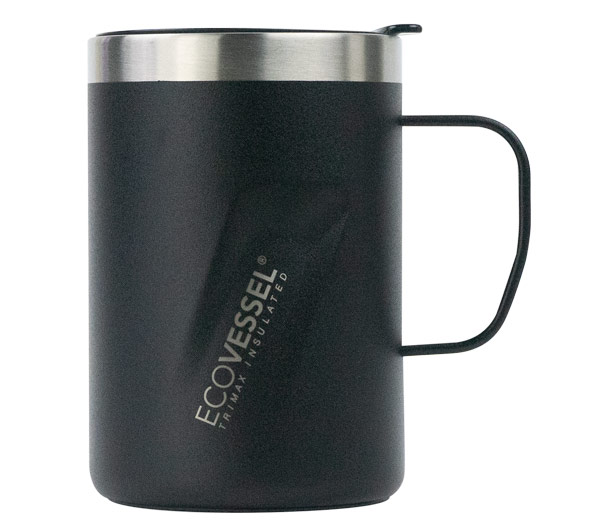black coffee tumbler