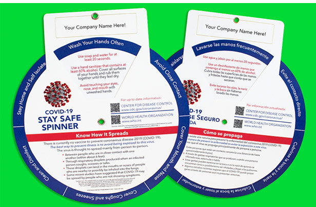 Covid-19 prevention wheel