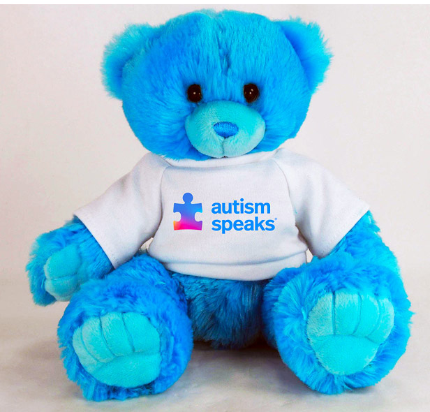 blue teddy bear