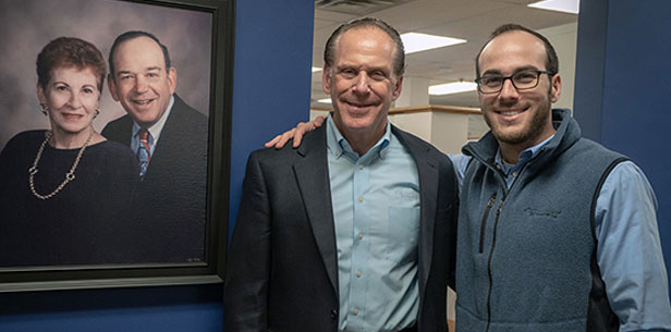 Gerry and Max Barker