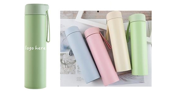 pastel water bottles