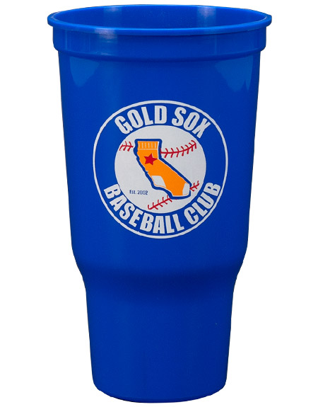 blue stadium cup