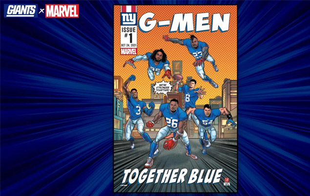 New York Giants Work With Marvel for Comic Giveaway