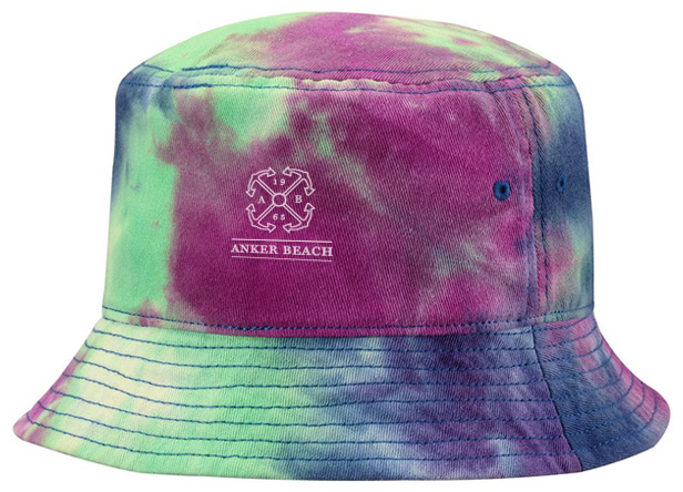 tie-dye bucket hat