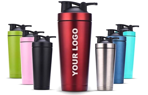 stainless steel protein shaker bottles