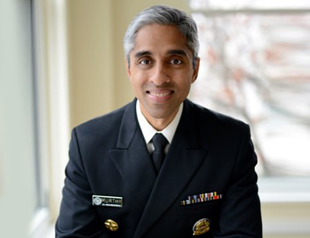 U.S. Surgeon General Vivek Murthy in uniform